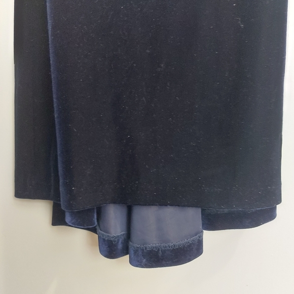 Rhapsody Blue Velvet Maxi Dress - Picture 12 of 14